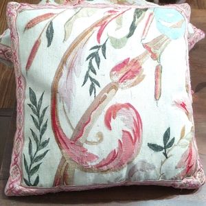 Vintage Needlepoint Pillow